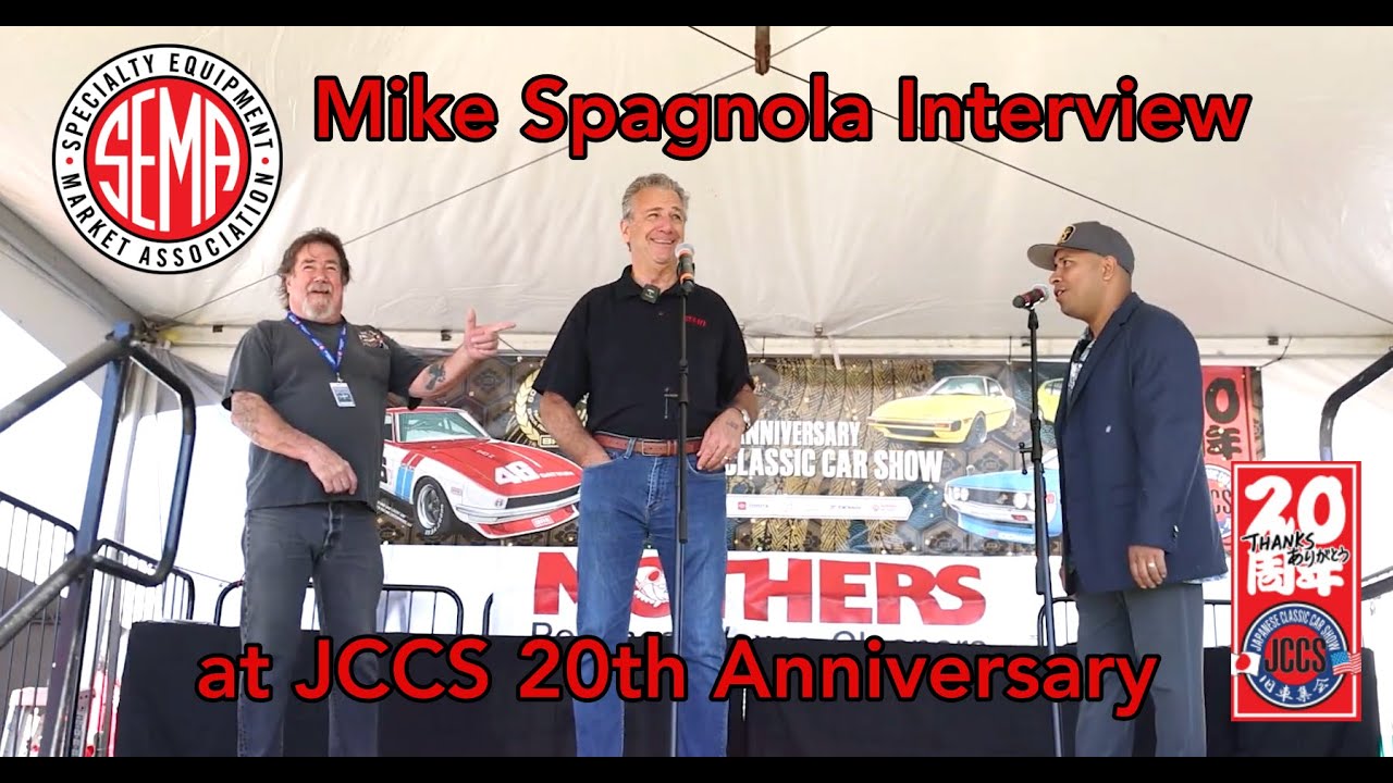 SEMA / ARMO at JCCS 20th ㊗️ Mike Spagnola Interview talks about JDM culture! Datsun 240Z Roadster
