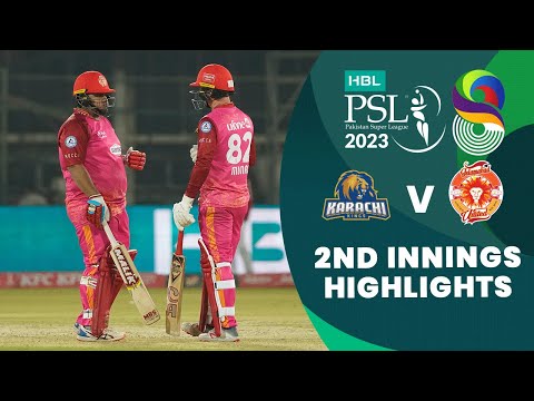 2nd Innings Highlights | Karachi Kings vs Islamabad United | Match 4 | HBL PSL 8 | MI2T