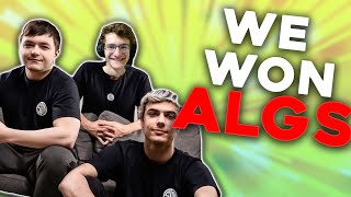 WE WON $250,000 ALGS!!! | WINNING MOMENTS | FINAL GAME | FULL COMMS