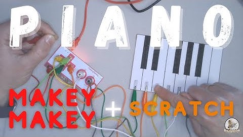 PIANO de cartón Makey Makey + Scratch (Paso a paso)