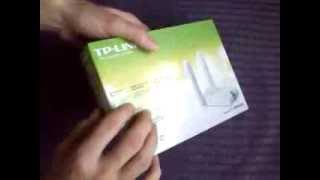 TP-LINK 300Mbps High Gain Wireless USB Adapter --- Unboxing