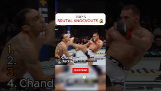 TOP 5 UFC KOs 🥶