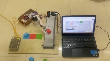 CÁNH TAY ROBOT 4 BẬC TỰ DO| ARM ROBOT| PHÂN LOẠI SẢN PHẨM BẰNG XỬ LÝ ẢNH