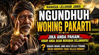 THE GREATEST SECRET OF THE JAVANESE! NGUNDHUH WOHING PAKARTI That Changes Your Life Path