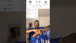 Chelsea 1-2 Sunderland – A Frustrating Day for the Blues! 💔⚽️