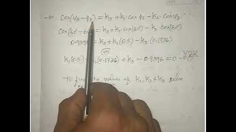 Kinematics of Machines : Precision Position /Chebychev Spacing