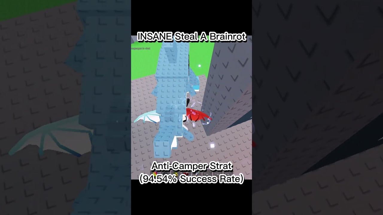CRAZY Anti Camper Steal A Brainrot Strat Roblox Stealabrainrot