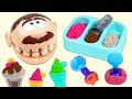 Mr Play Doh Head Eats Sand Shaped Like Ice Cream Mr Play Doh Head Eats Sand Shaped Like Ice Cream