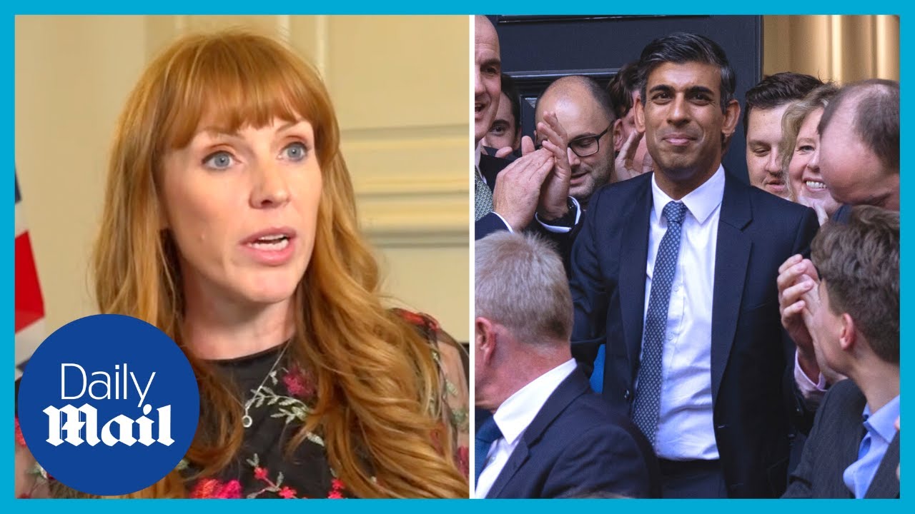 ‘Three Prime Minister in three months’: Angela Rayner blasts Rishi Sunak and Tory Party