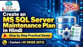 Create MS SQL Server Maintenance Plan | Automating and scheduling backups | SQL Server 2022 #sqldba
