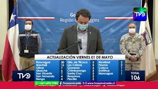 1 nuevo caso de coronavirus en la Región de O’Higgins, corresponde a la comuna de Rancagua