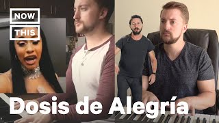 Músico convierte memes de famosos en musicales | NowThis Español