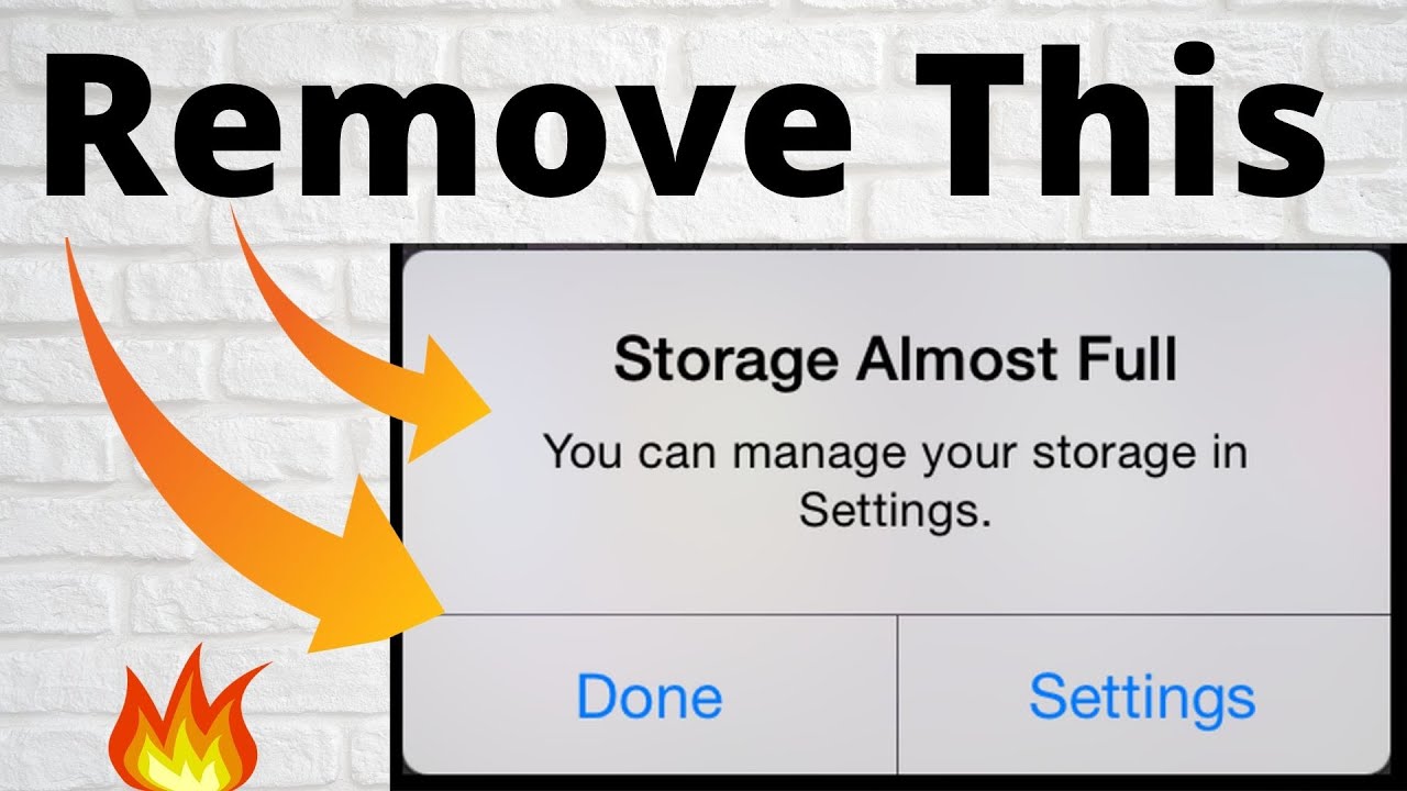 Remove Storage Almost Full From Your iPhone | Clean iCloud | In Hindi