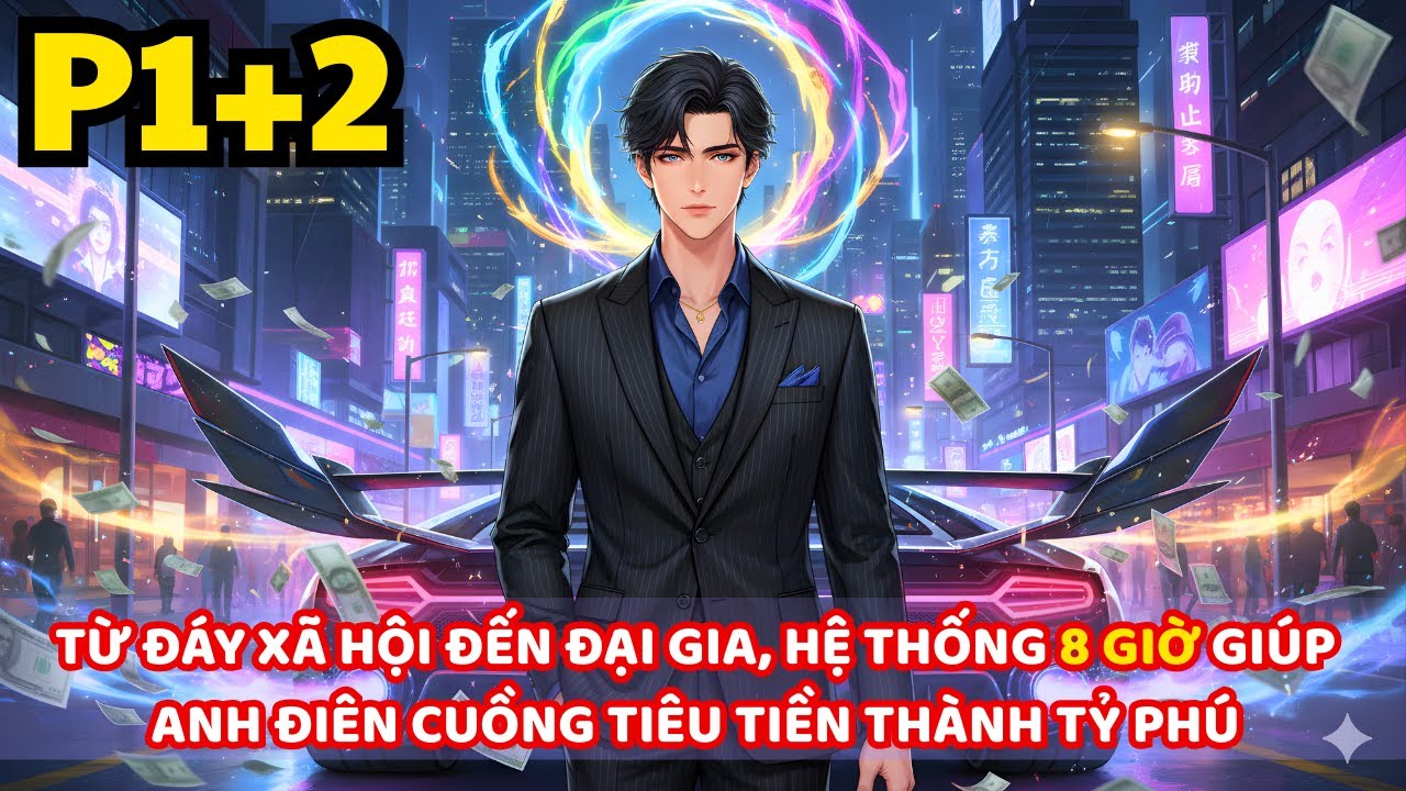 TỪ ĐÁY XÃ HỘI ĐẾN ĐẠI GIA, HỆ THỐNG 8 GIỜ GIÚP ANH ĐIÊN CUỒNG TIÊU TIỀN THÀNH TỶ PHÚ | P1+2