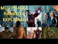 MCU PHASE 1 RANKED &amp; EXPLAINED