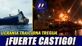 URGENTE: ¡Irán ataca con furia bases de EEUU! Dura represalia. Ucrania traiciona tregua, hiere rusos