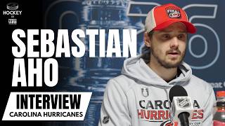Sebastian Aho Reflects on Making Stanley Cup Finals With Carolina & Logan Stankoven for Mikko Trade