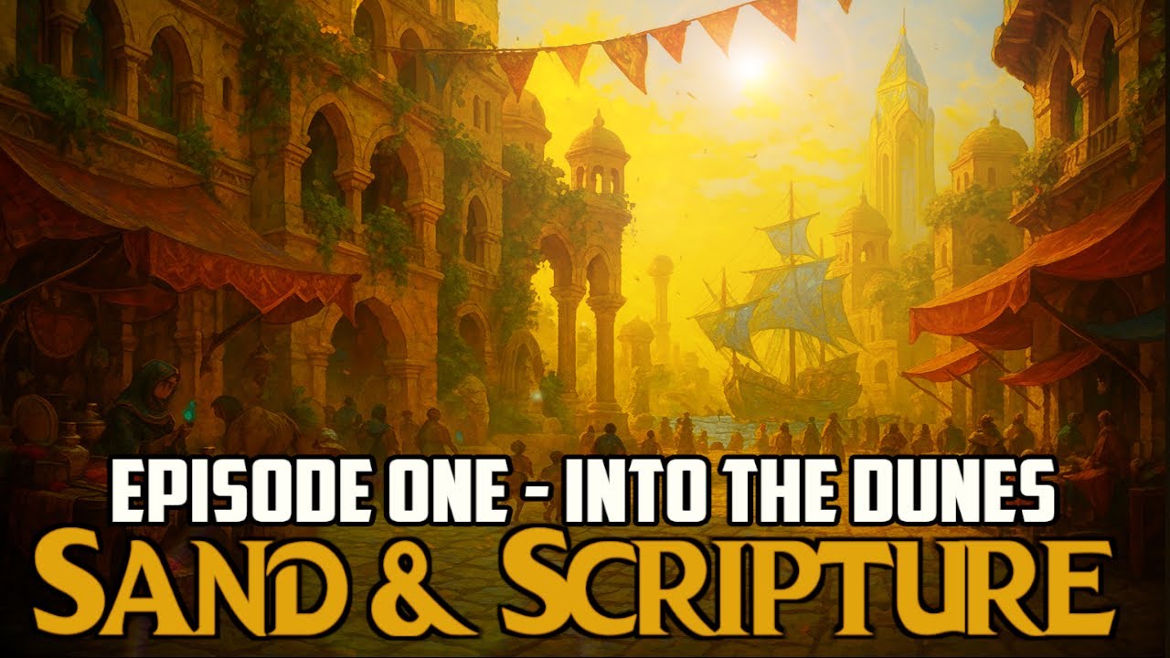 Episode One - Into the Dunes | Sand & Scripture Campaign | Nerdz DnD