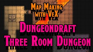 Dungeondraft 3-Room Dungeon