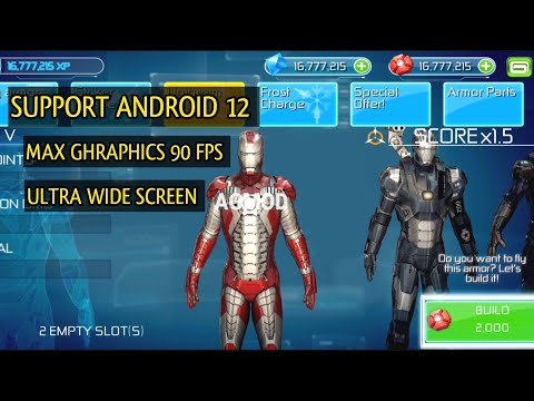 Iron Man 3 Official Mobile game v1.6.9g (Max Ghraphics Update 2023 Unofficial) Gameplay 90 FPS