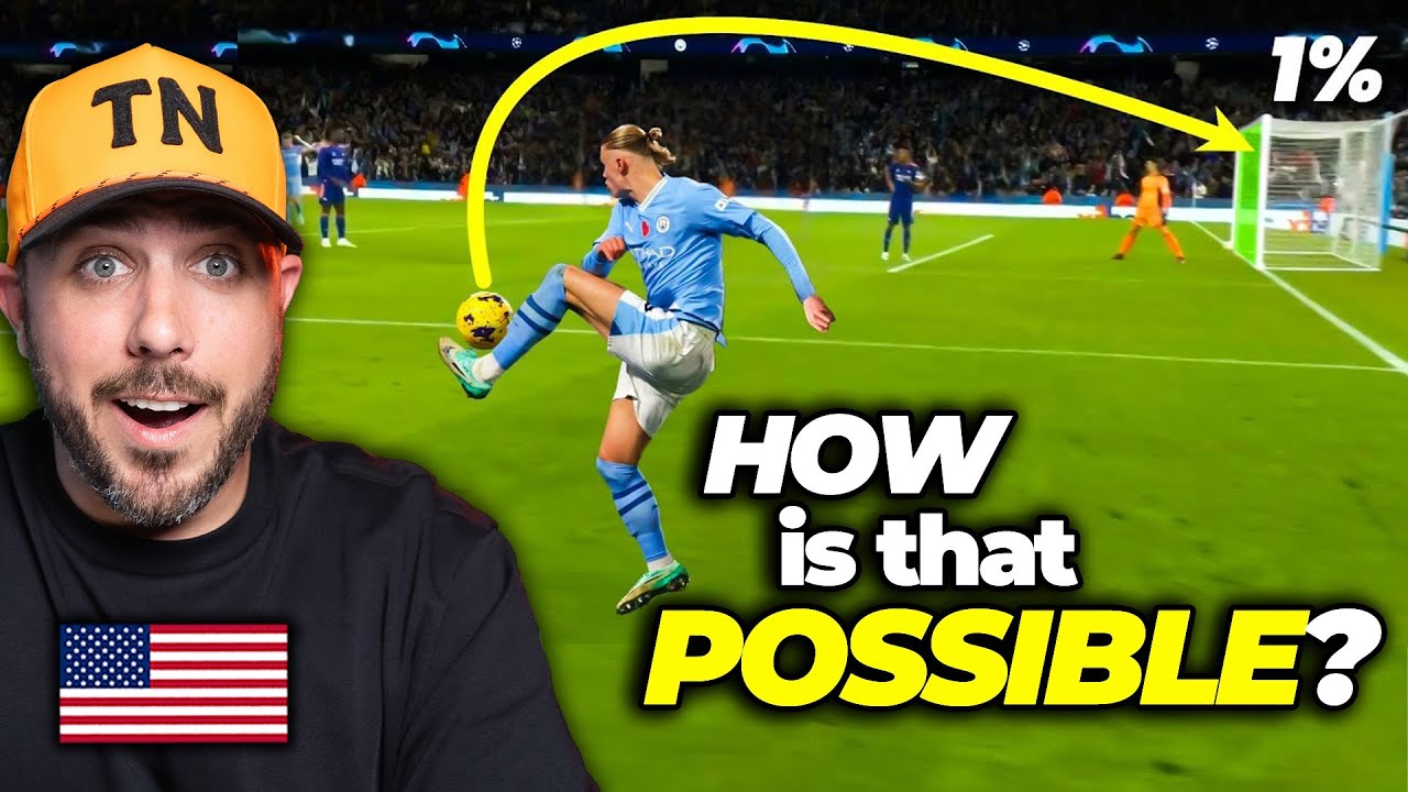 American Reacts to Impossible Goals in Football (How Is This Real?!)