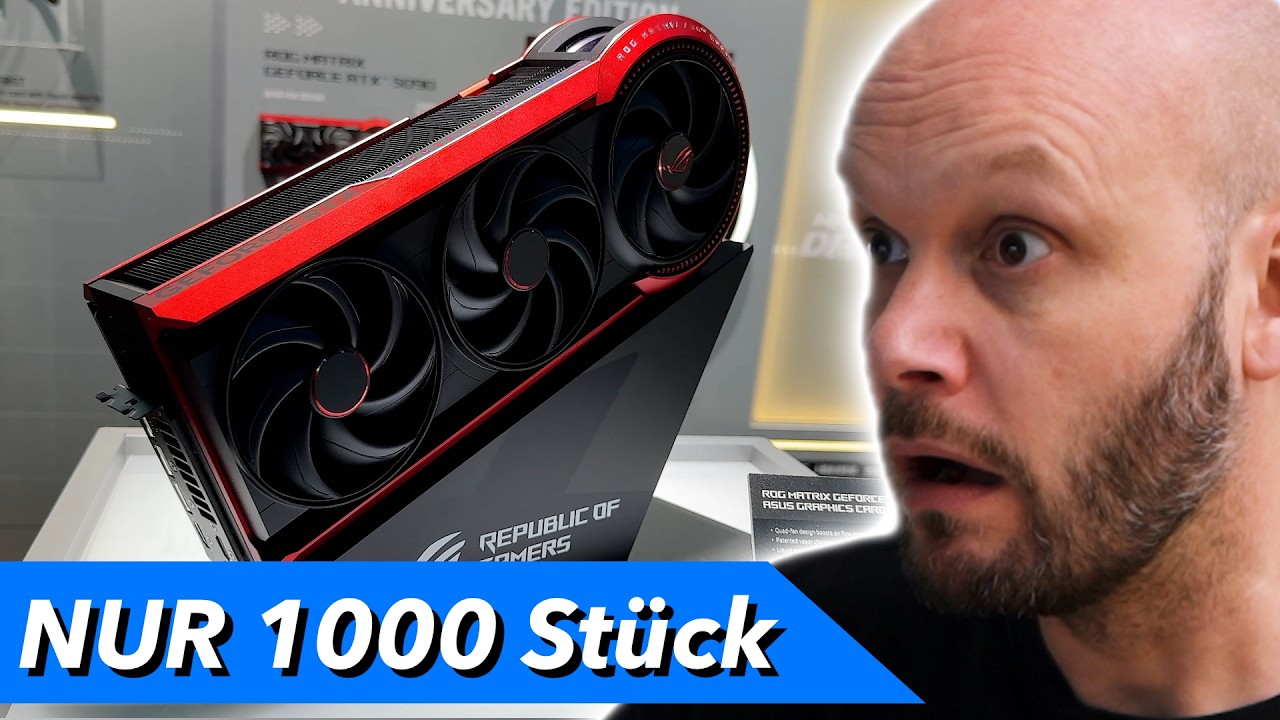 ASUS haut raus: RTX 5090 Matrix, Helios 2 & Miku-Edition 🤯 Gamescom 2025