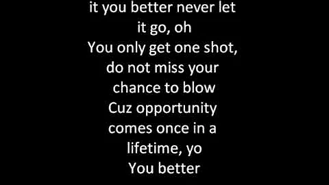 Eminem-Lose Yourself Lyrics