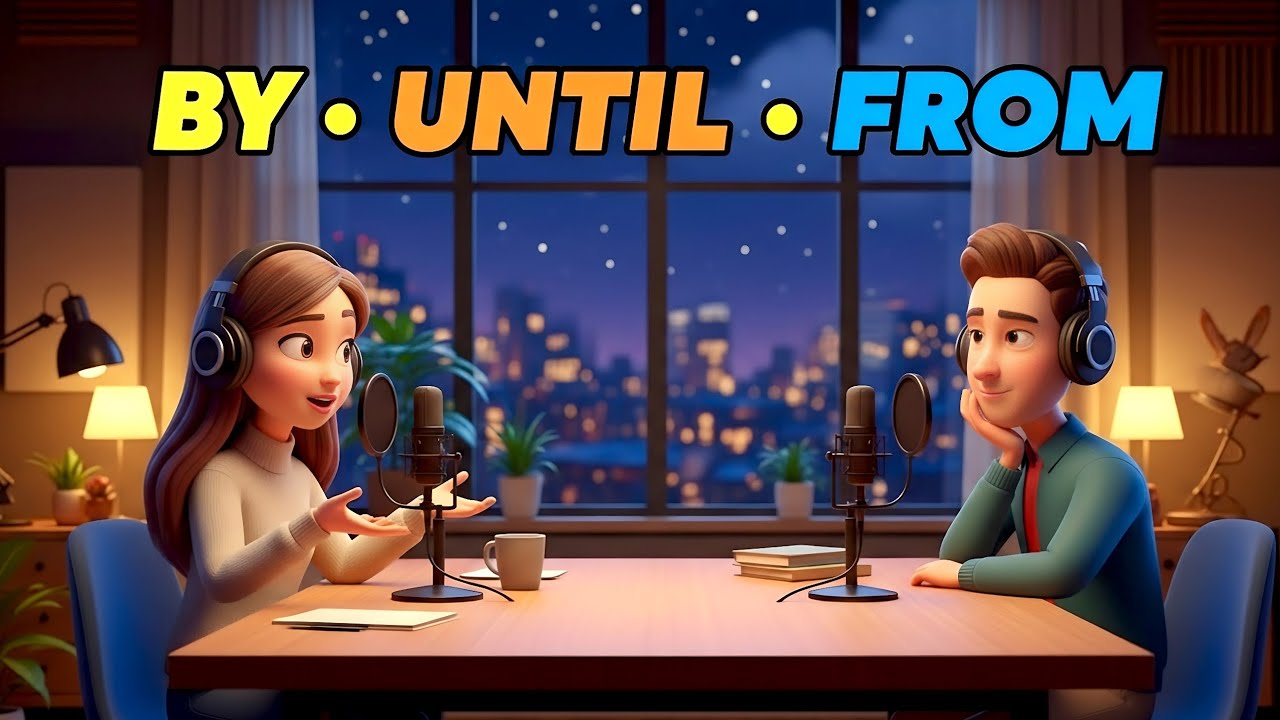 How to Use BY, UNTIL, and FROM in Everyday English | English Go Easy Podcast