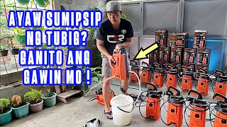 Ano Ang Dapat Gawin Kung Ayaw Sumipsip Ng Tubig Ang Car Pressure Washer?