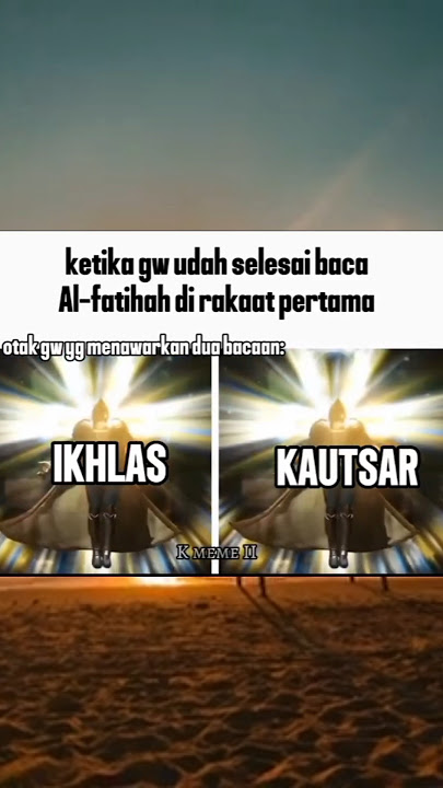 ketika gw udah selesai baca Al Fatihah!! #meme #lucu #ngakak #komedi #viral #shoorts