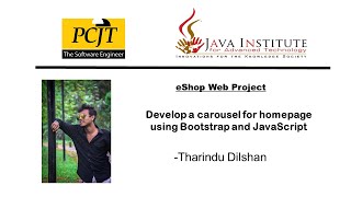 eShop | Web Project Task 07 | 1st Year | Semester 01 | Java Institute | Tharindu Dilshan