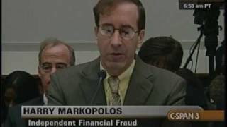 Opening Statement of Harry Markopolos