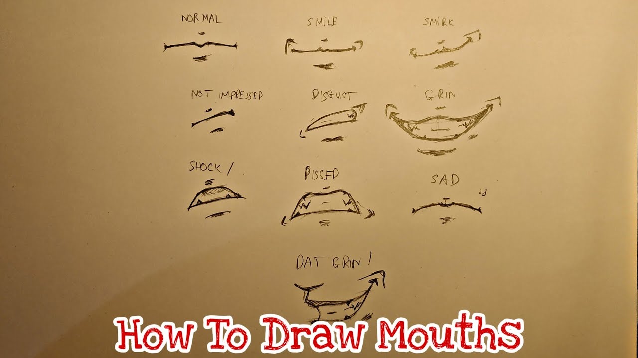 Art Photography on X: #Drawing #How-To-Draw #Manga-Anime #art   How+to+#Draw+#Anime+Lips