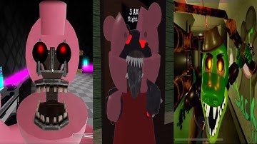 Piggy: Security Breach Jumpscares Vs Piggy: The Robotic Apocalypse Vs Piggy: Hallucination Jumpscare