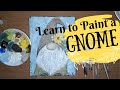 Learn to Paint a Gnome - Time-Lapse Art Instruction Video