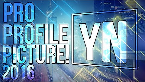 How To Make A Profile Picture 2016! (Photoshop)