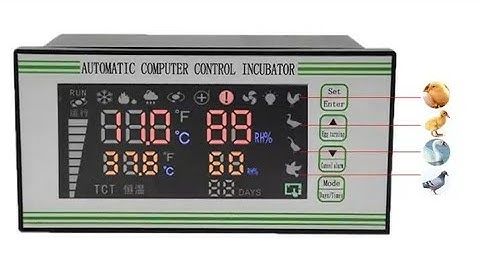XM-18S Egg Incubator Controller Thermostat Hygrostat Full Automatic Control