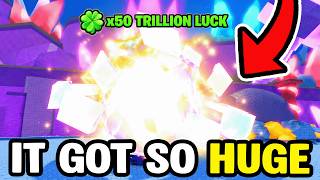 i got 50 TRILLION LUCK on ONE EGG...