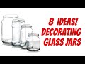 Diy  8 best ideas from recycled glass jars kitchen decor