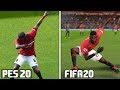 FIFA 20 vs PES 2020: Celebrations Comparison