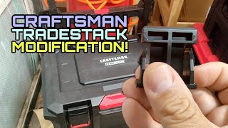 Craftsman Tradestack Handle Modification! REMOVE THE HANDLE!