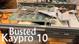 Kaypro 10 Won't Power On (1980s portable computer, used to program the Digital Keyboards Synergy)