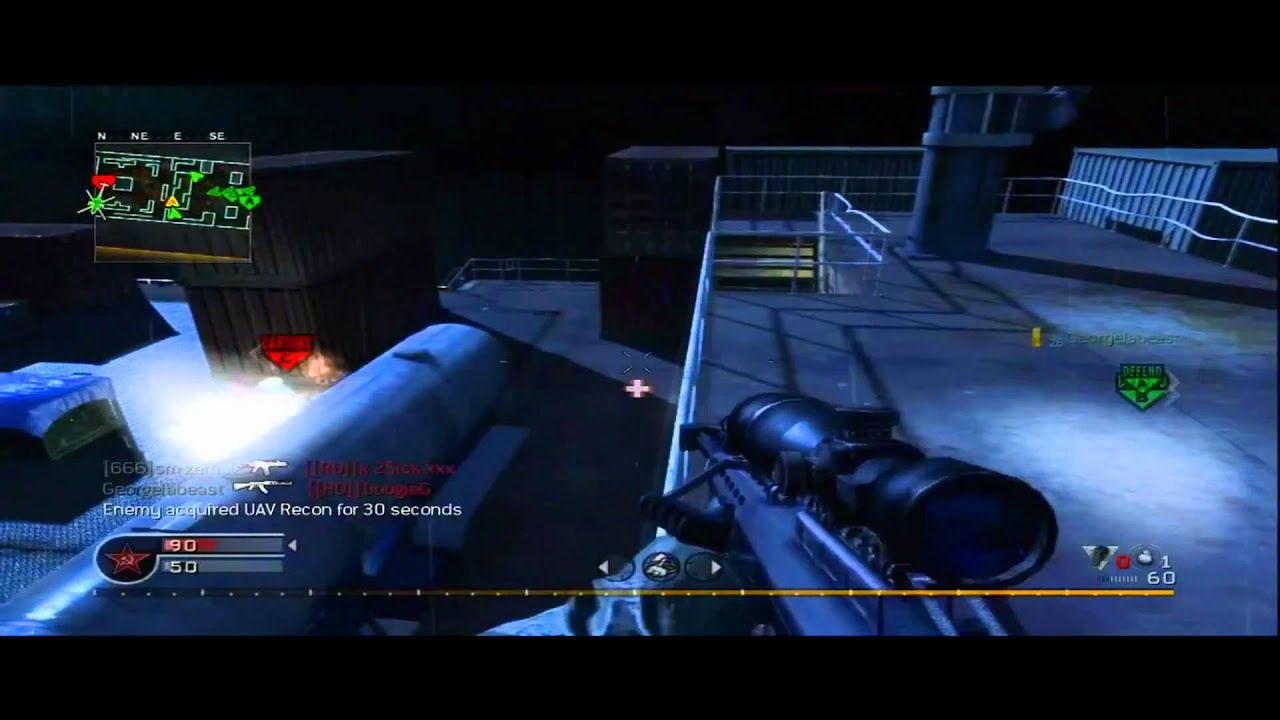 CoD4 l ZiiC Bounce shot by Jet