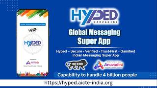 Introducing Hyped Samvadini Messenger – India’s Next-Gen Global Communication Super App! | English screenshot 4