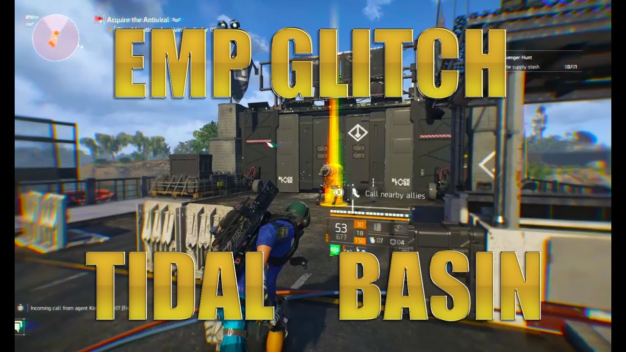 EMP Glitch Tidal Basin