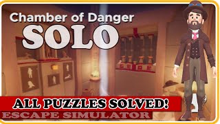 Chamber Of Danger all Puzzles Solved In Escape Simulator   Commentary U0026 Walkthrough