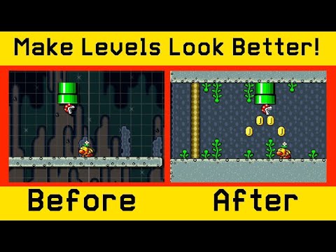 How To Make Your Levels Look BETTER In Super Mario Maker 2!