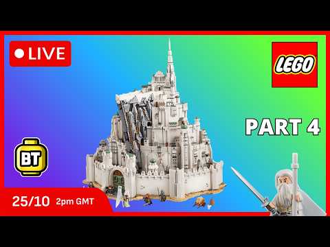 LEGO LOTR Minas Tirith Build Part 4