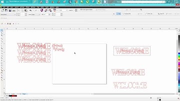 Corel Draw Tips & Tricks Fix a problem with a vector art PART 4
