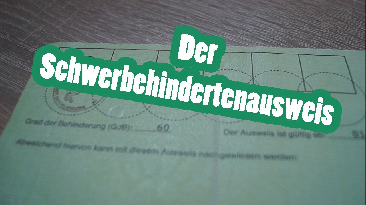 Schwerbehindertenausweis Schwerbehindertenausweis